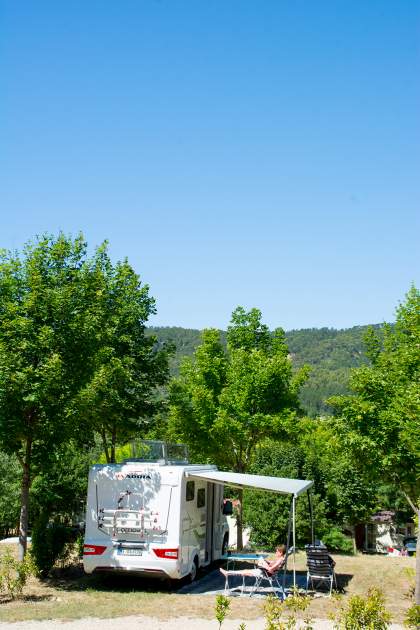 emplacement camping car