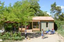 Vacances en chalet dans un camping du Verdon